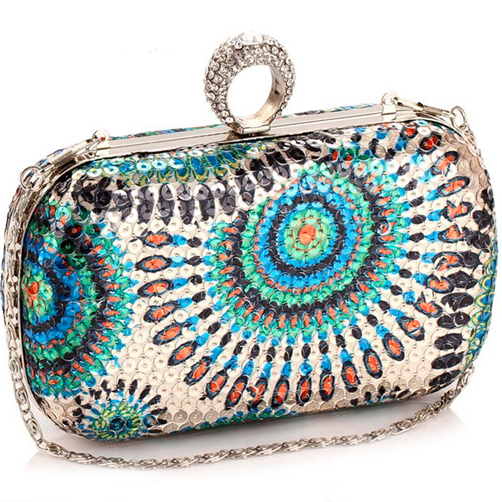clutch colorida festa